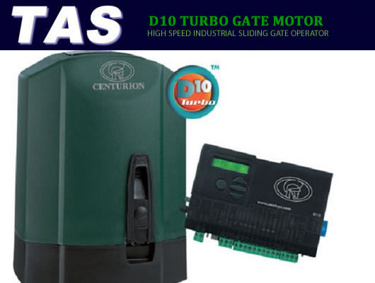 Security Control - D10 Turbo Gate Motor access control